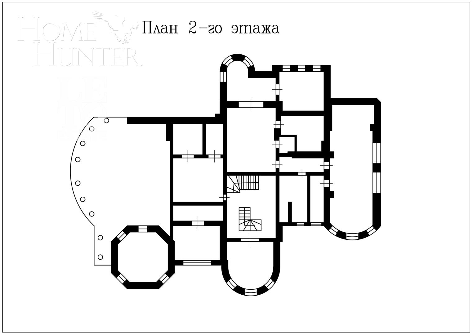 2-этажный коттедж 730 м² с отделкой