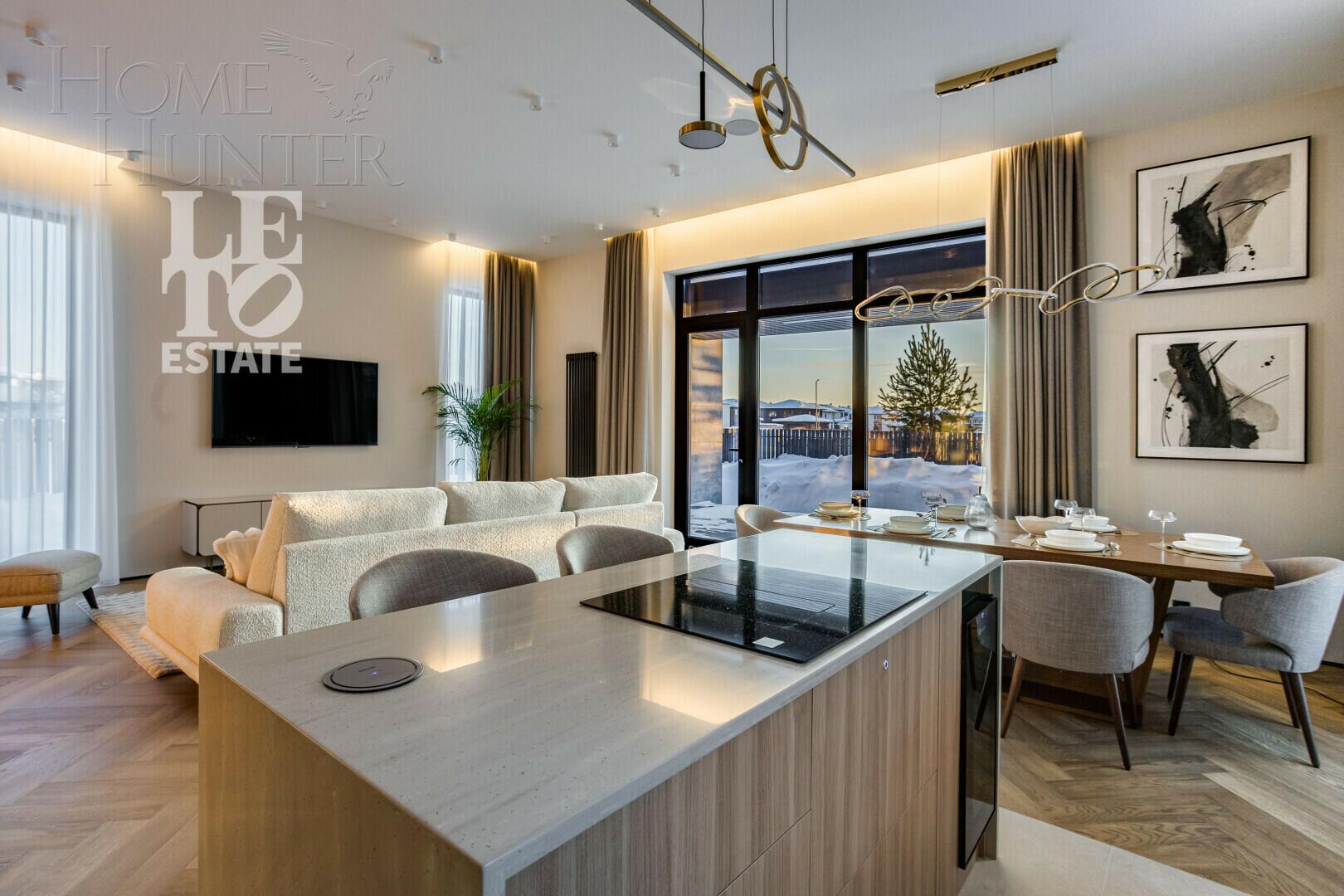 2-этажный коттедж 360 м² с отделкой