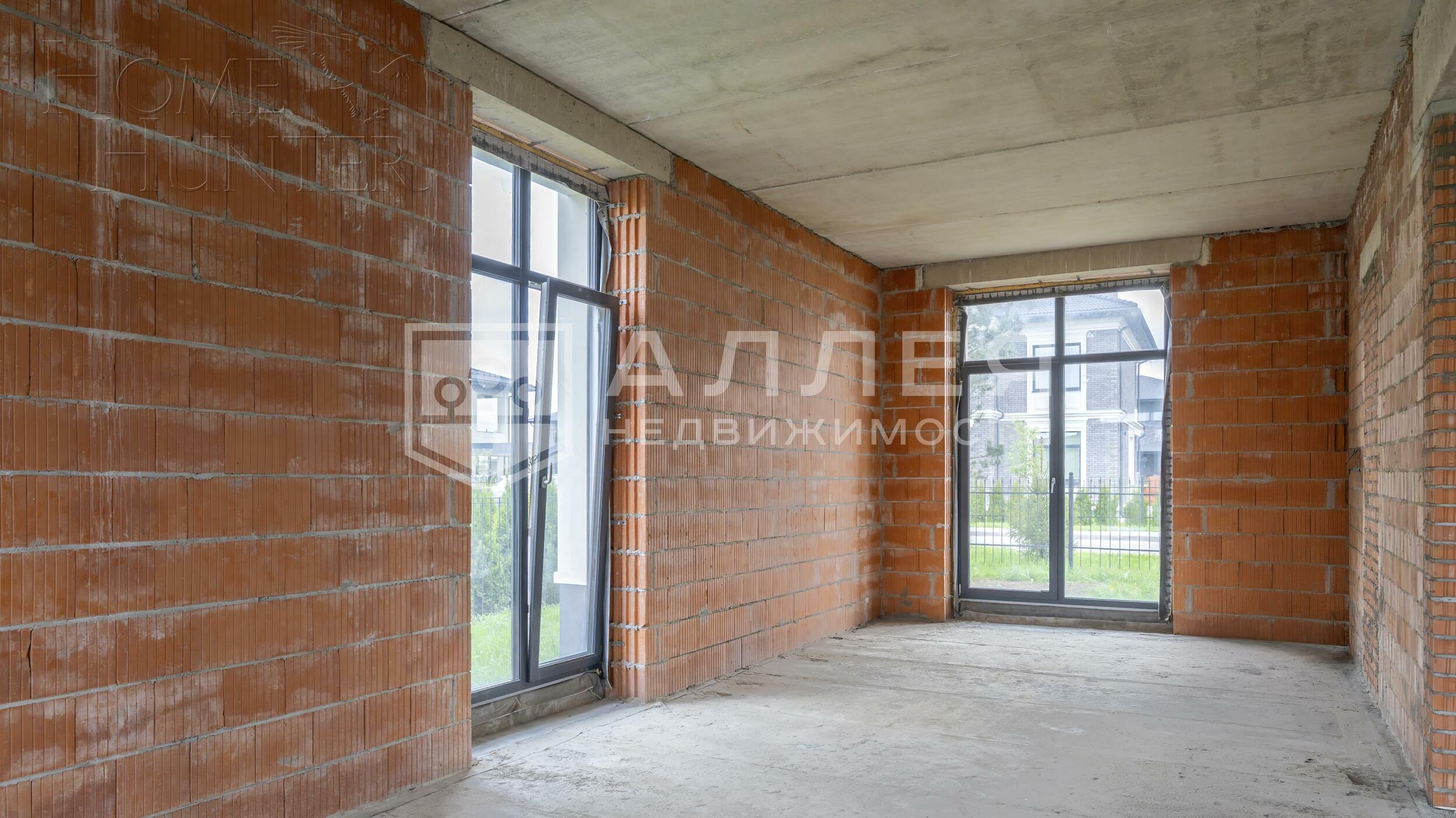 2-этажный коттедж 310 м² без отделки