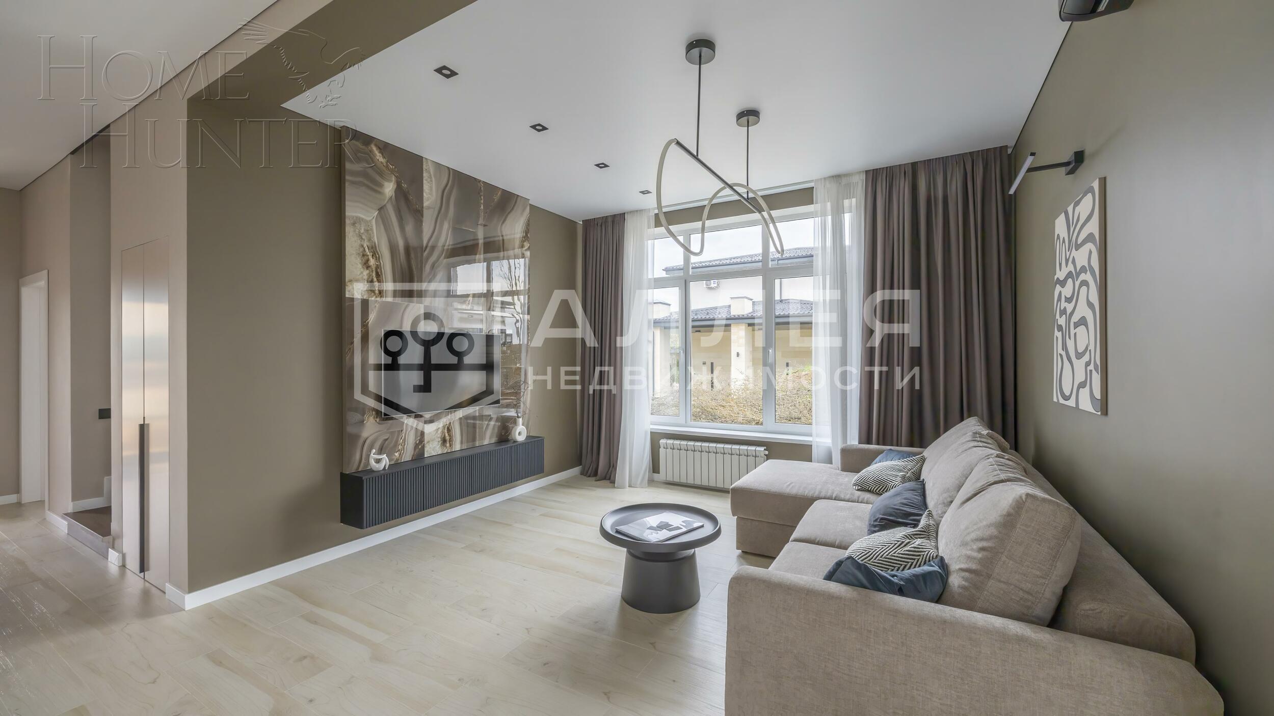 2-этажный коттедж 220 м² с отделкой