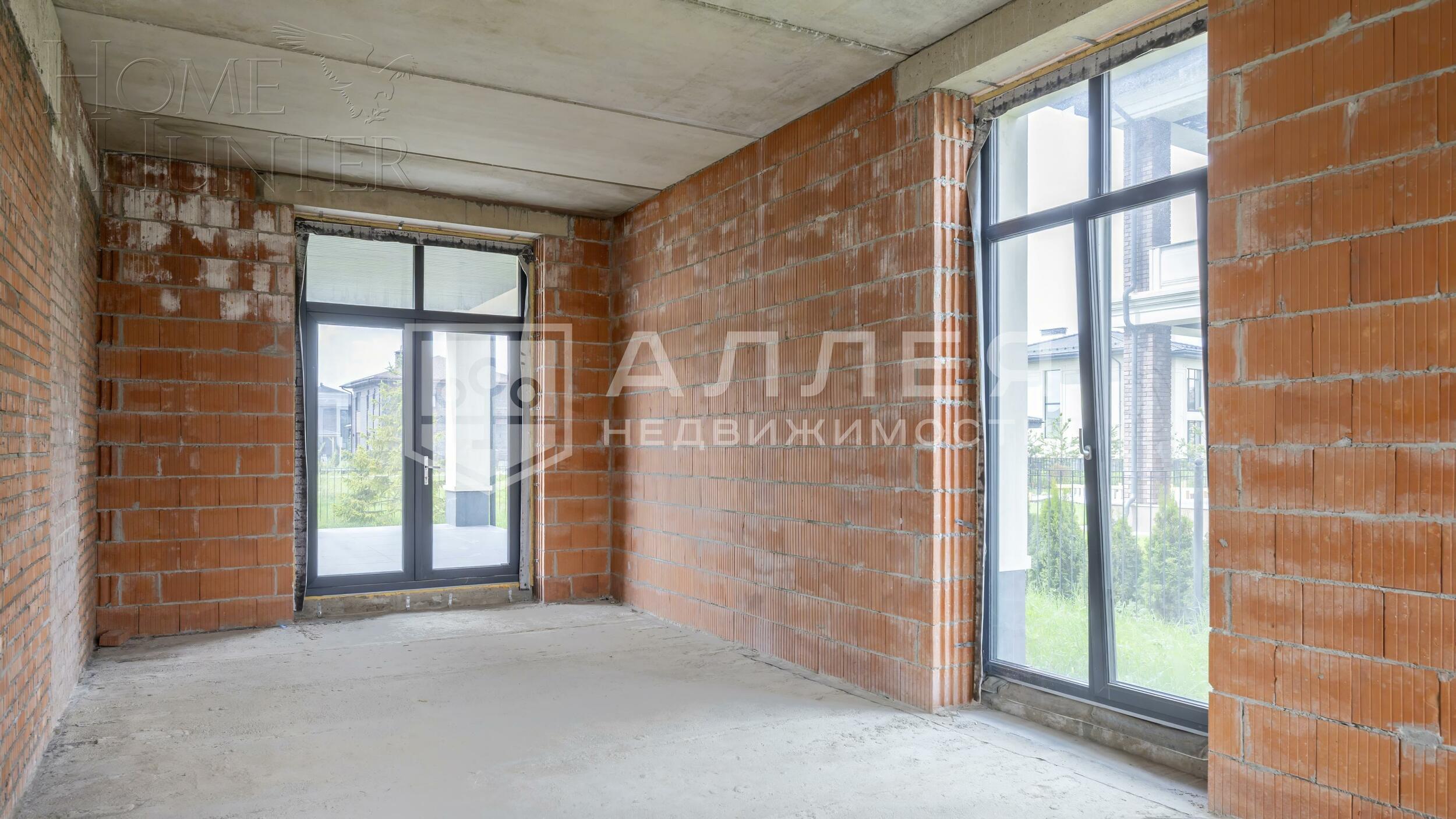 2-этажный коттедж 310 м² без отделки