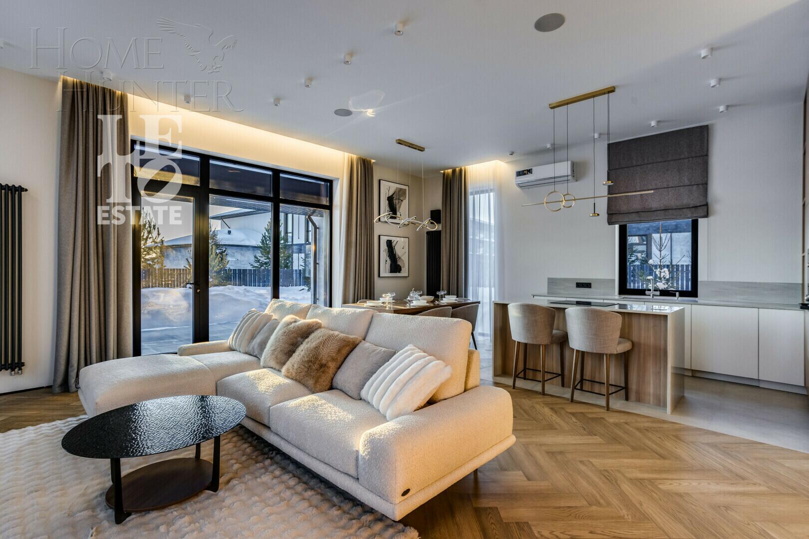 2-этажный коттедж 360 м² с отделкой