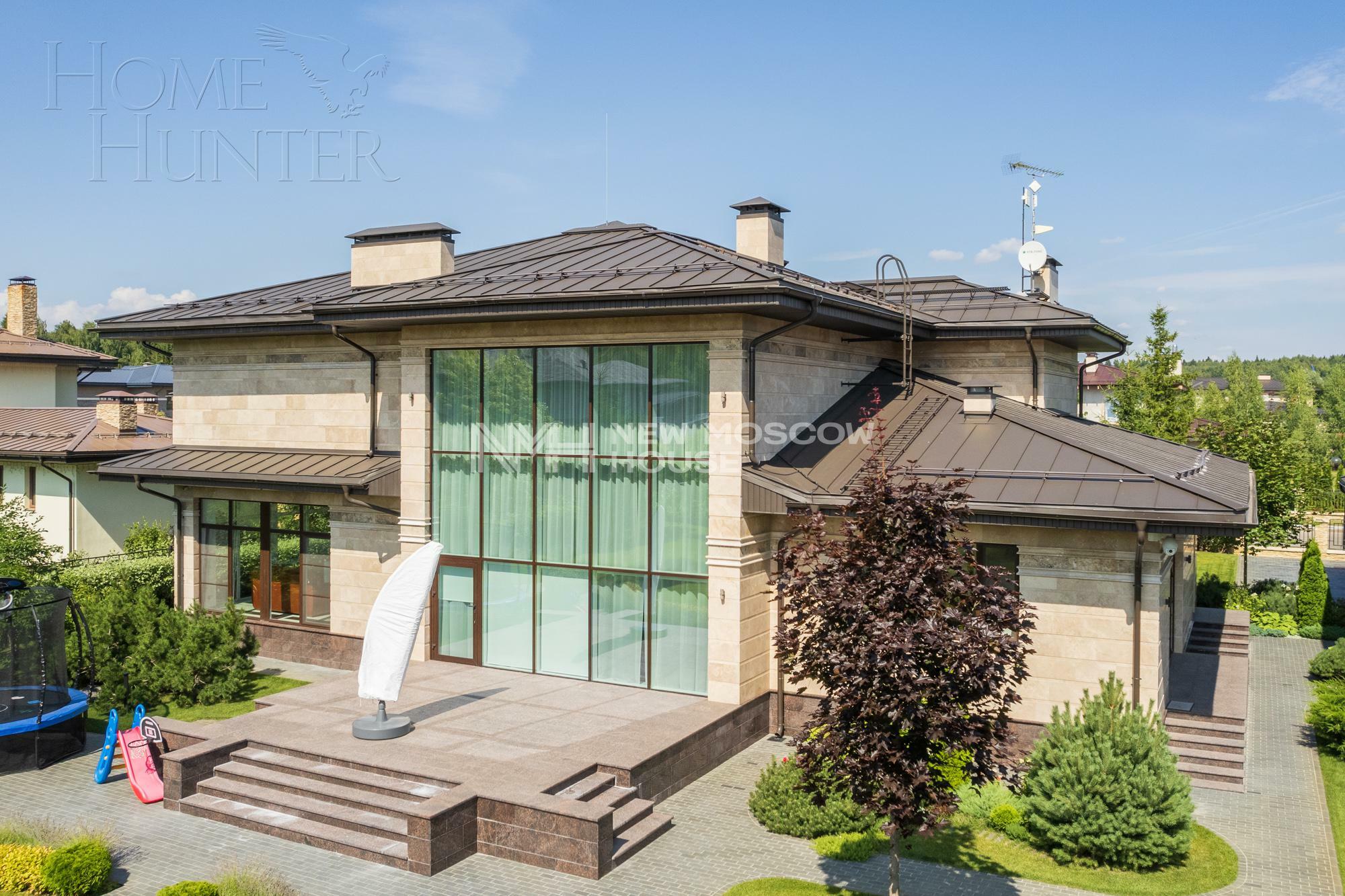 2-этажный коттедж 650 м² с отделкой