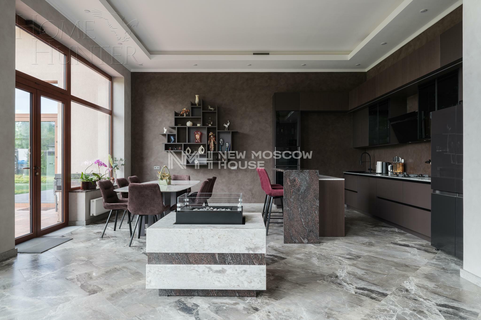 2-этажный коттедж 700 м² с отделкой