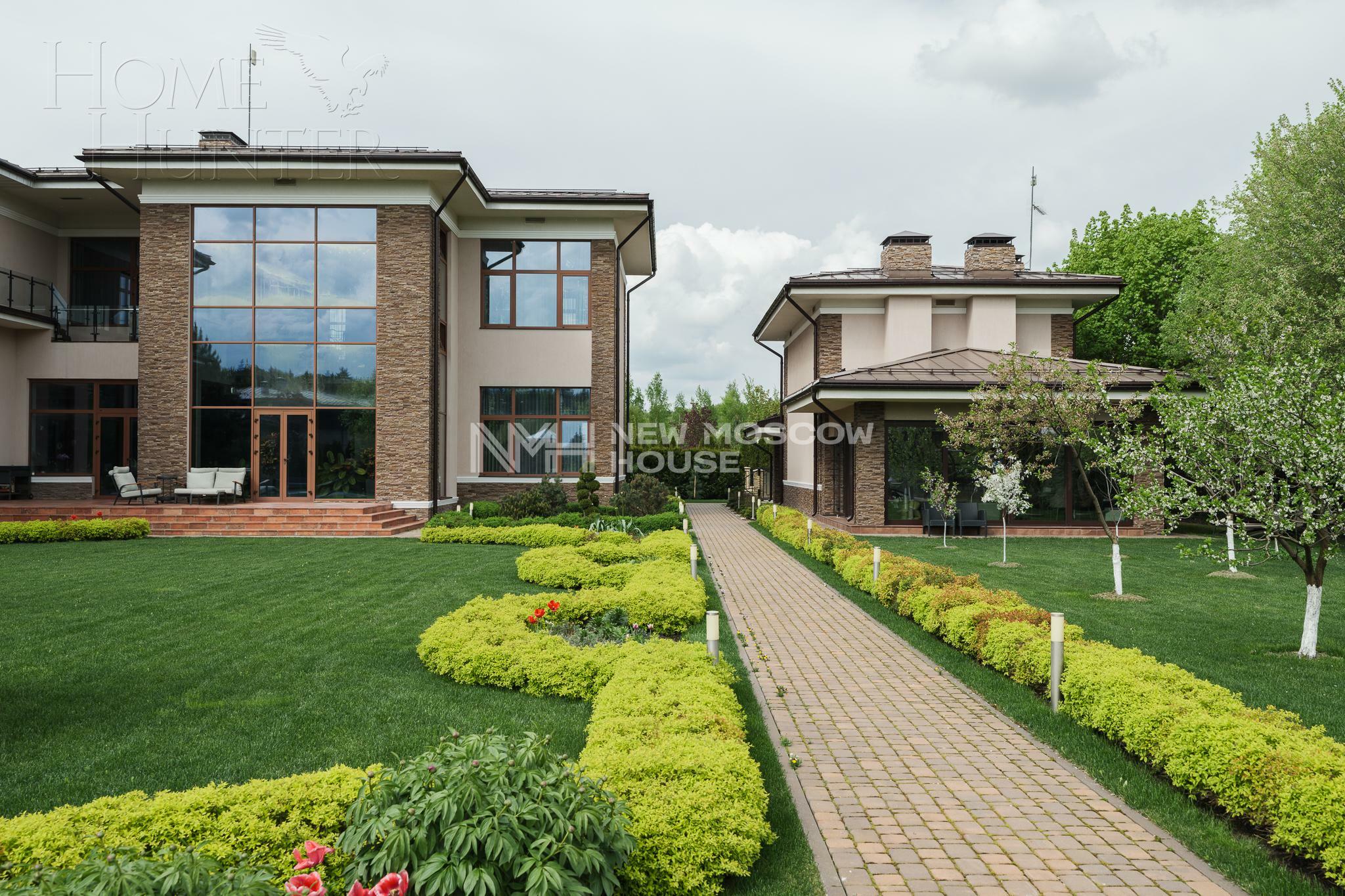 2-этажный коттедж 700 м² с отделкой