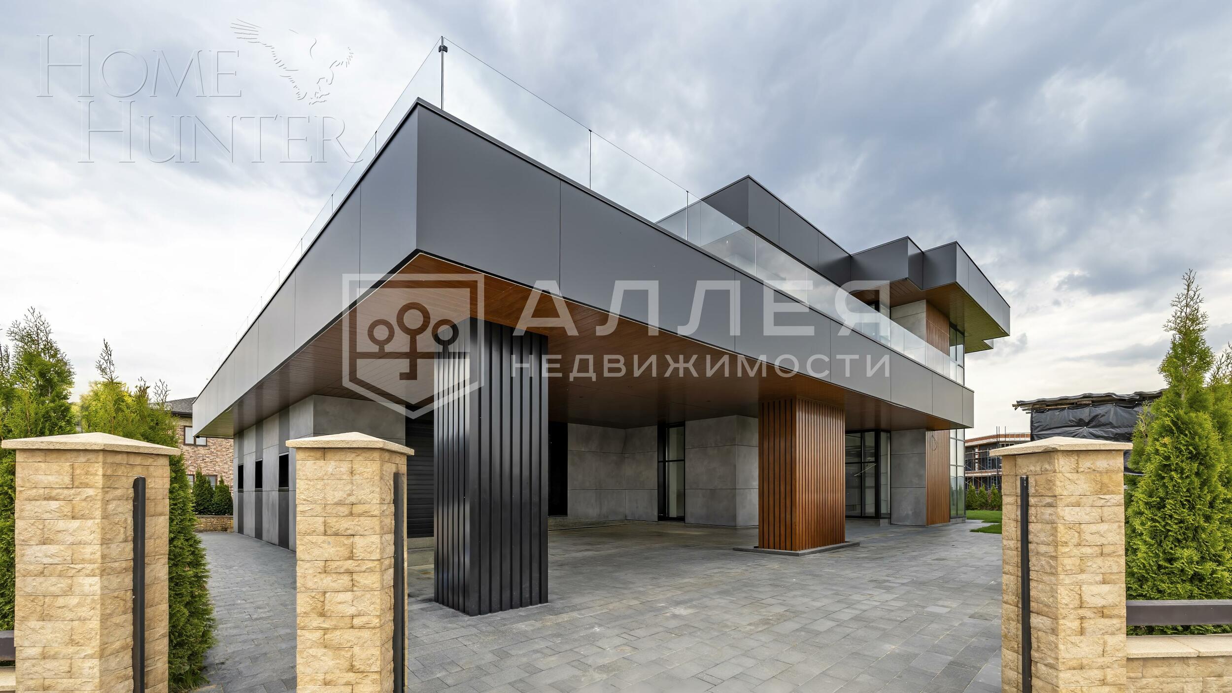 2-этажный коттедж 800 м² с отделкой