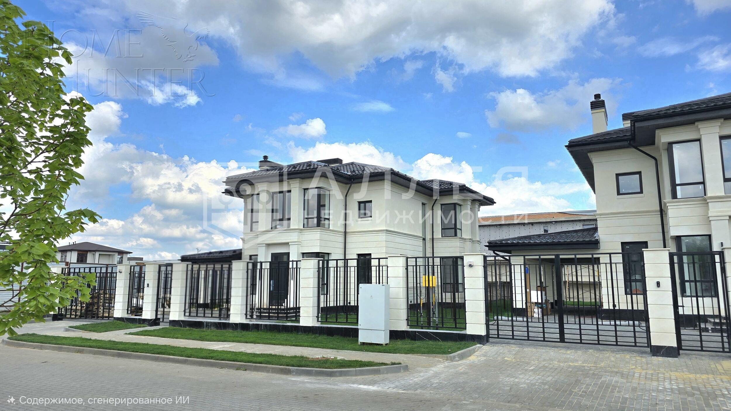 2-этажный коттедж 240.6 м² с отделкой