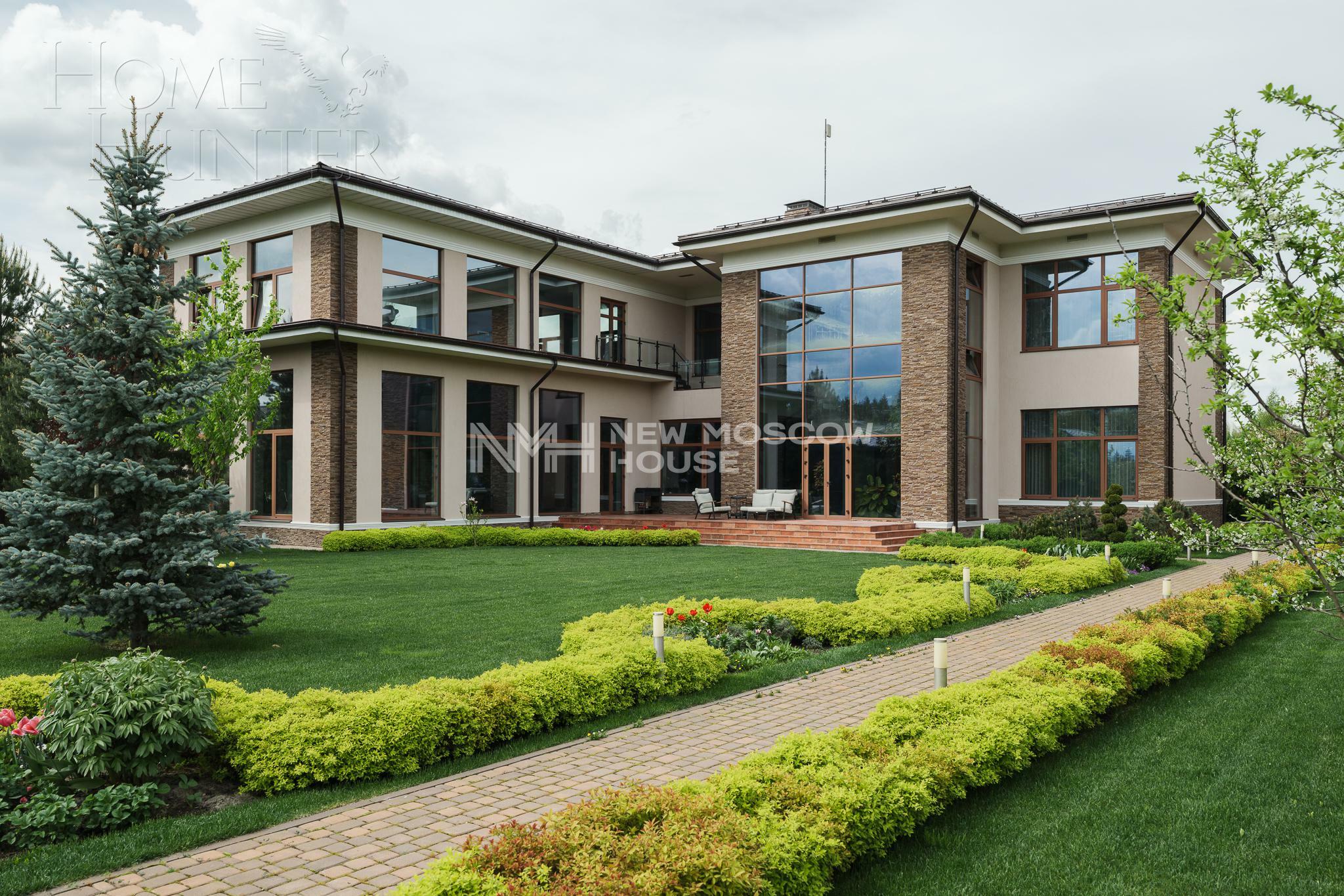 2-этажный коттедж 700 м² с отделкой