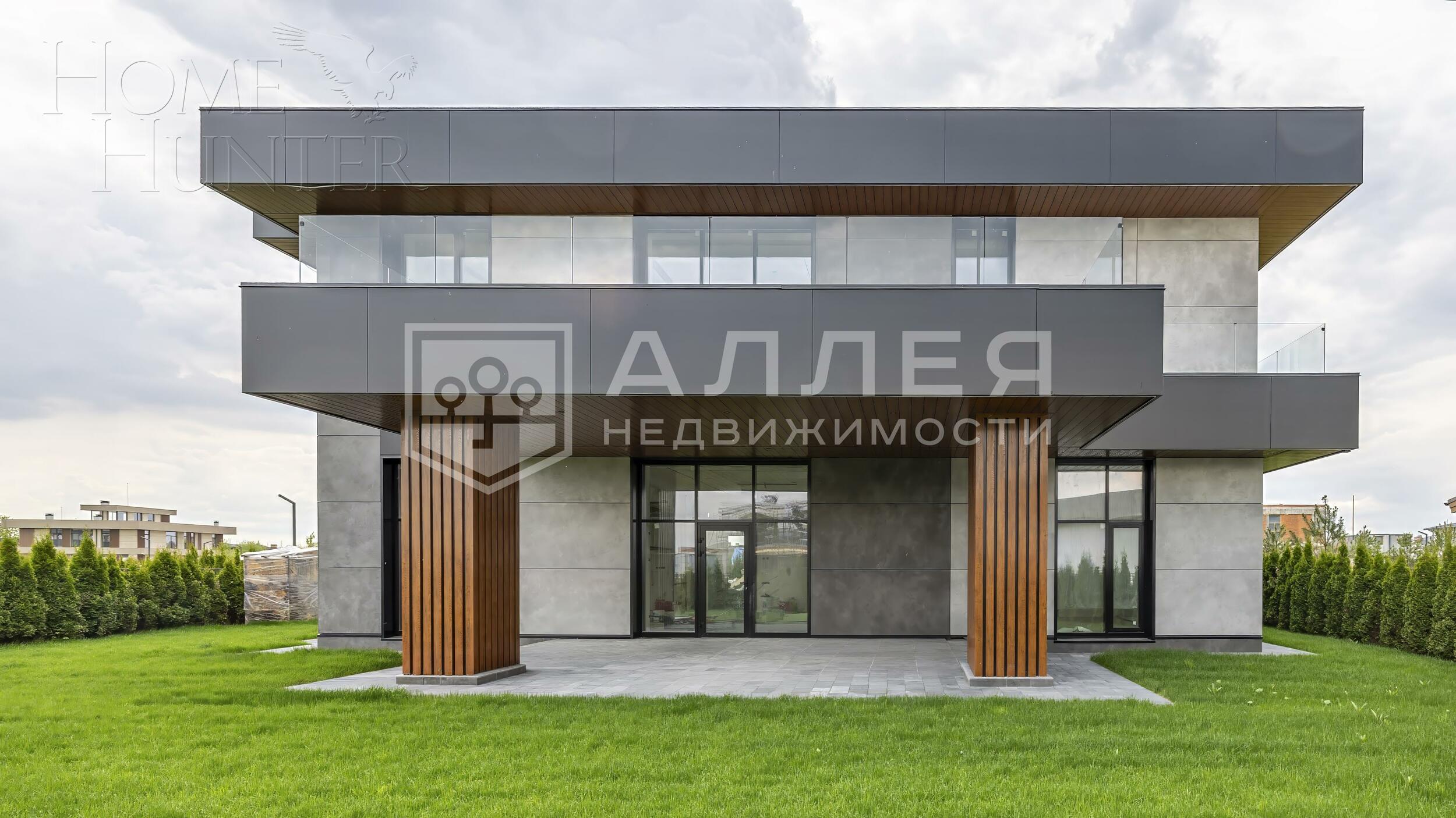 2-этажный коттедж 800 м² с отделкой