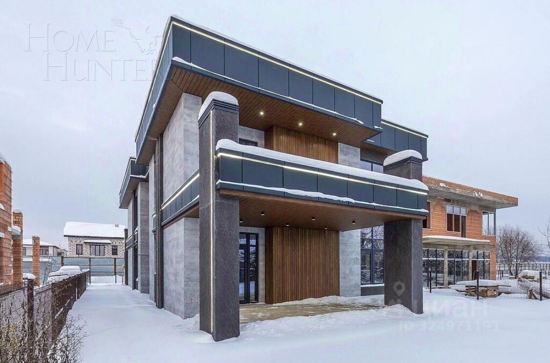 2-этажный коттедж 320 м² без отделки