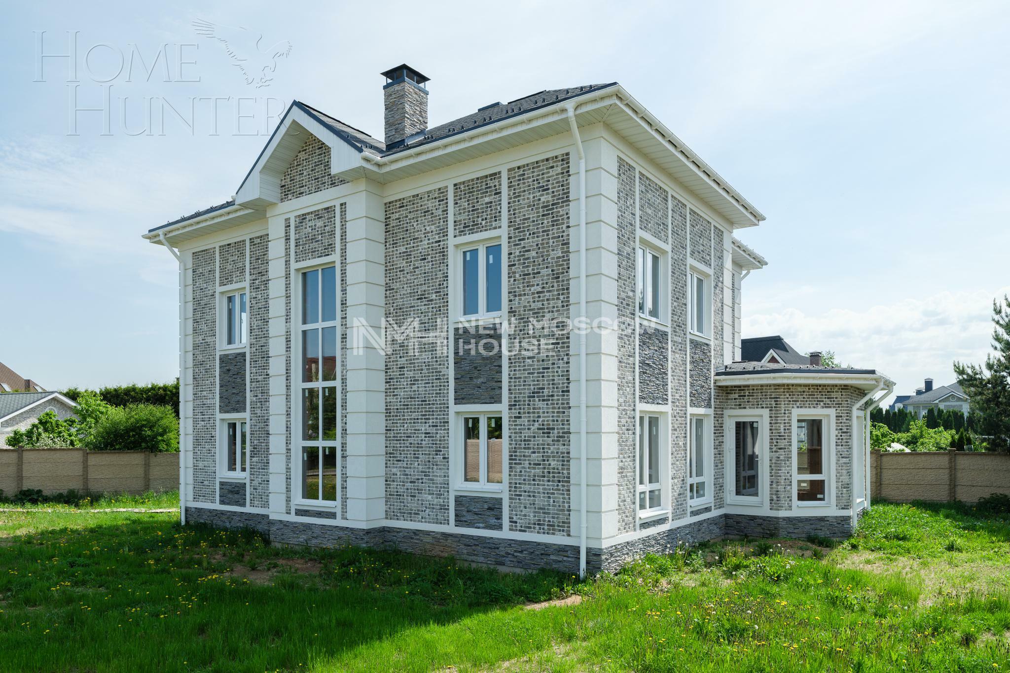 2-этажный коттедж 300 м² без отделки