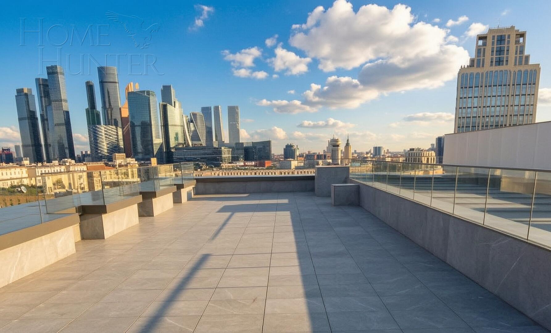 4-КОМН. ПЕНТХАУС С ОТДЕЛКОЙ 297.5 М² НА 13 ЭТАЖЕ