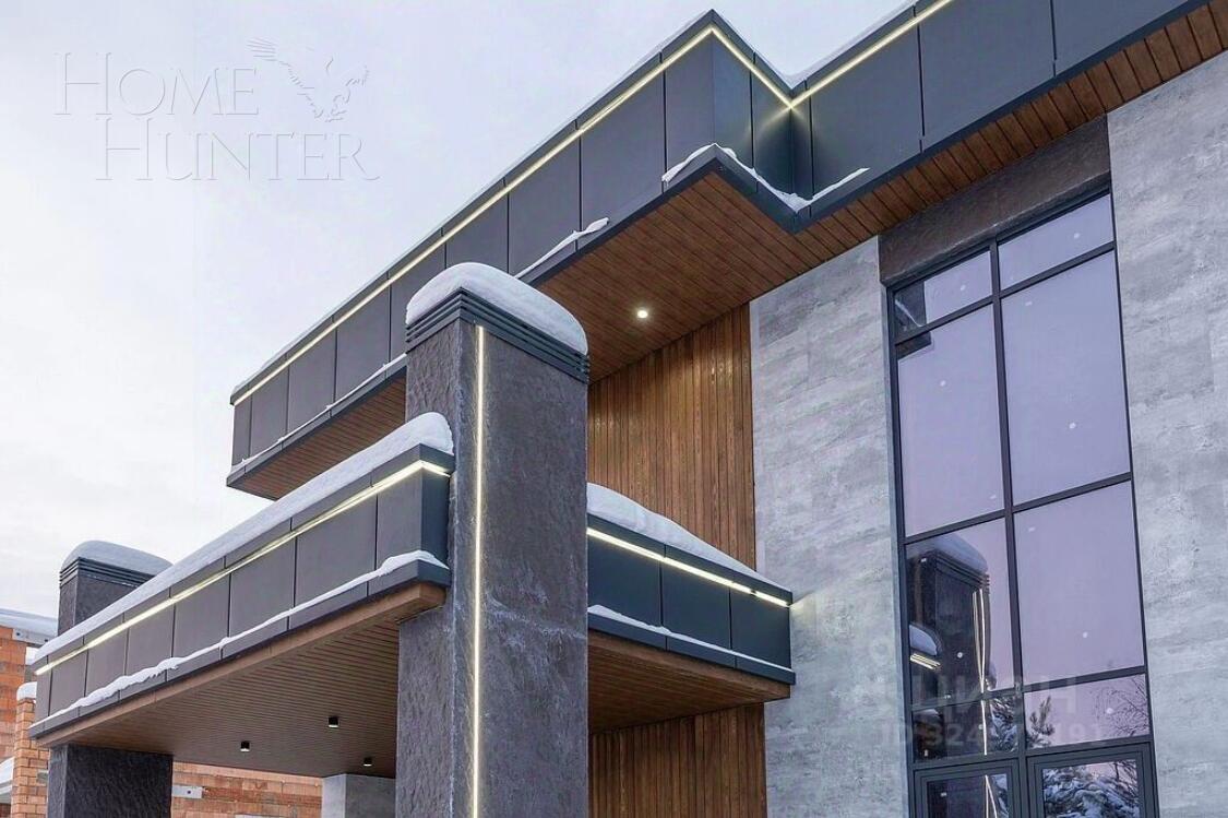2-этажный коттедж 320 м² без отделки