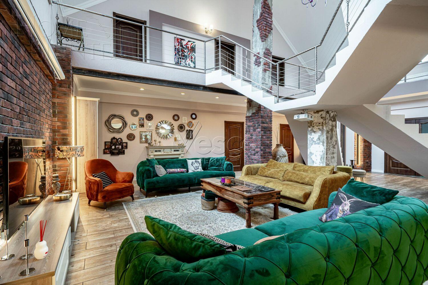 2-этажный коттедж 430 м² с отделкой