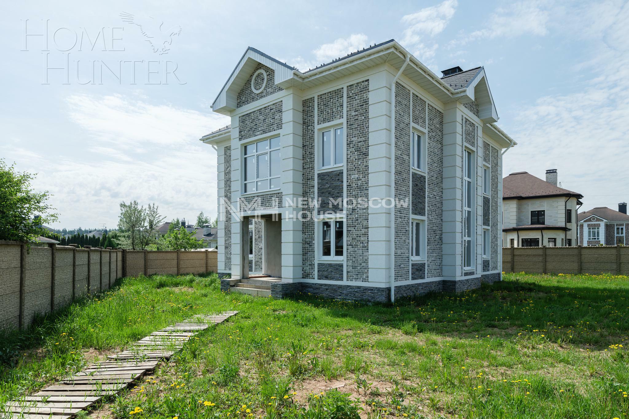 2-этажный коттедж 300 м² без отделки