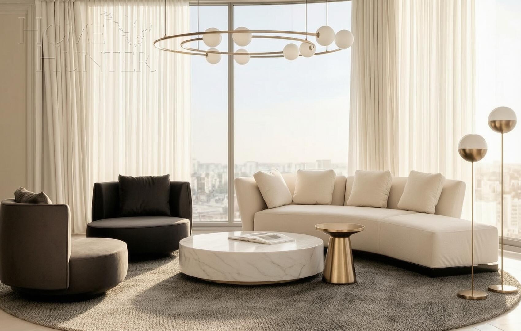 4-КОМН. ПЕНТХАУС С ОТДЕЛКОЙ 297.5 М² НА 13 ЭТАЖЕ