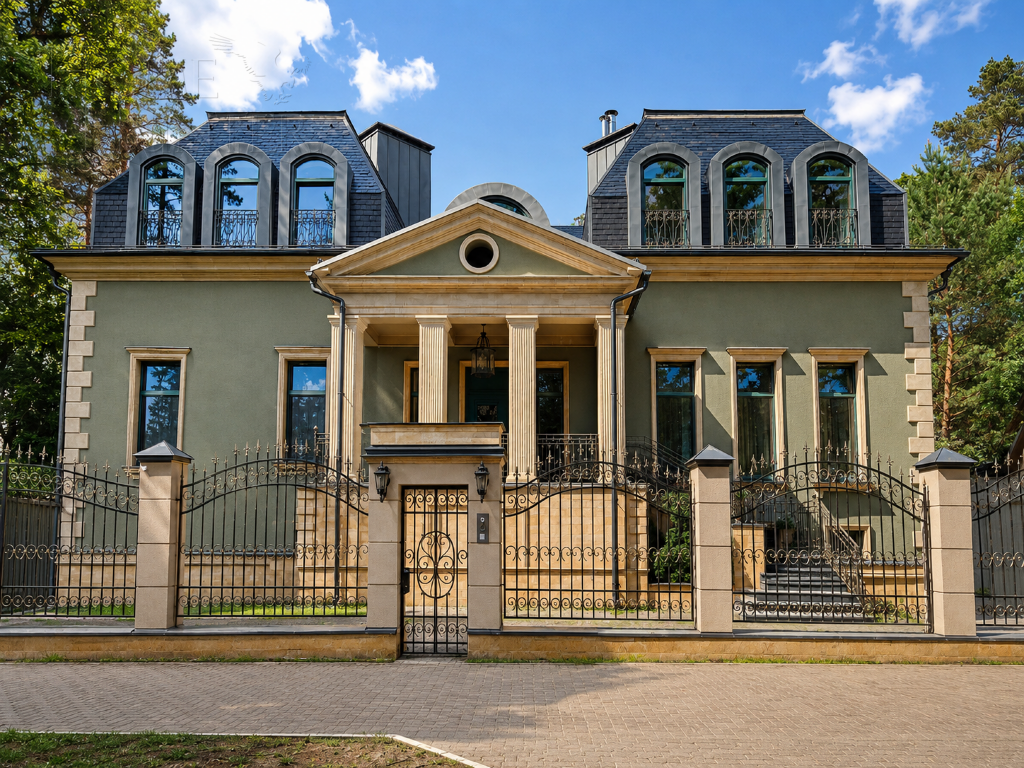 2-этажный коттедж 1 500 м² с отделкой