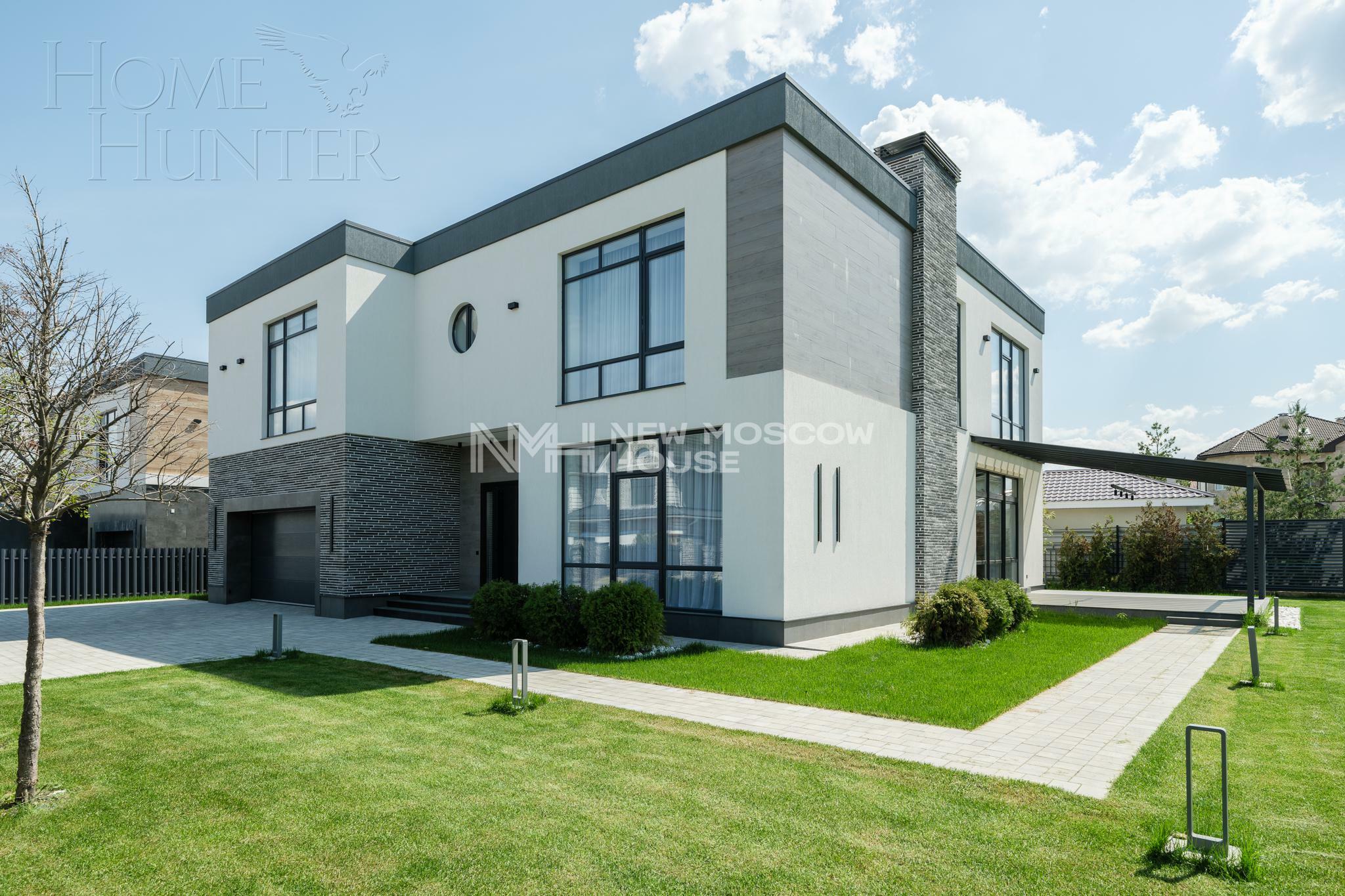 2-этажный коттедж 440 м² с отделкой