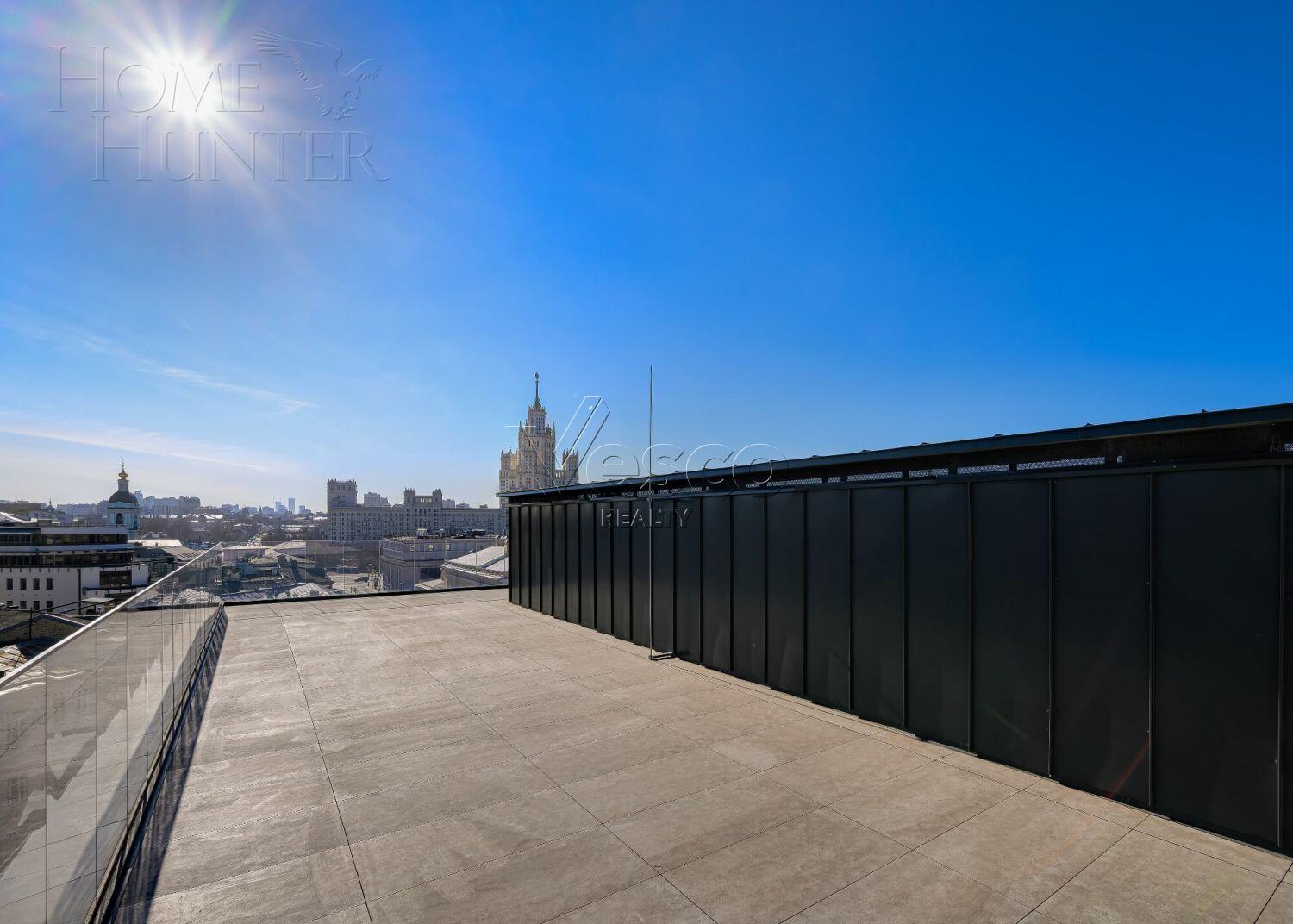 10-КОМН. ПЕНТХАУС БЕЗ ОТДЕЛКИ 1 231 М² НА 4 ЭТАЖЕ