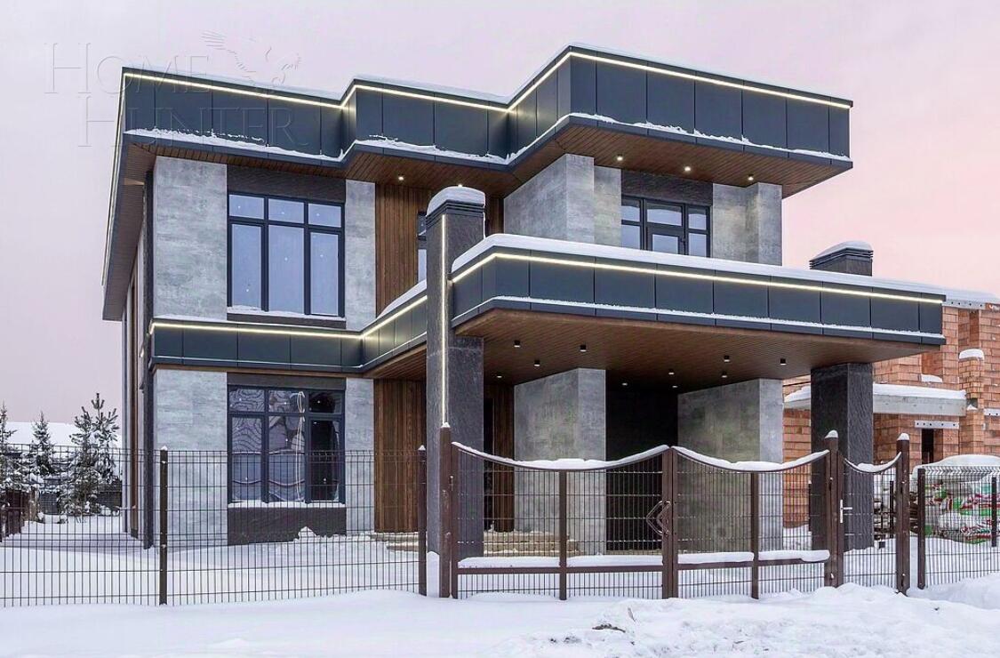2-этажный коттедж 320 м² без отделки