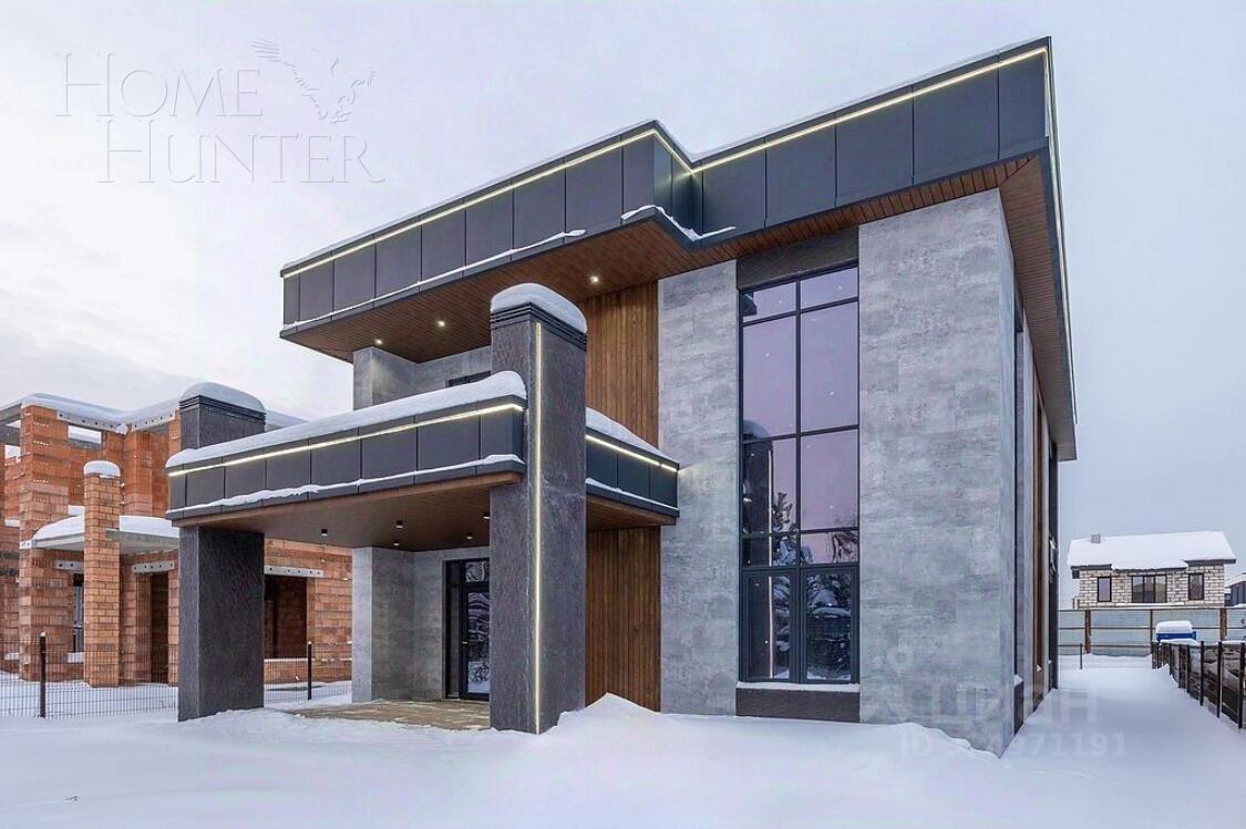 2-этажный коттедж 320 м² без отделки