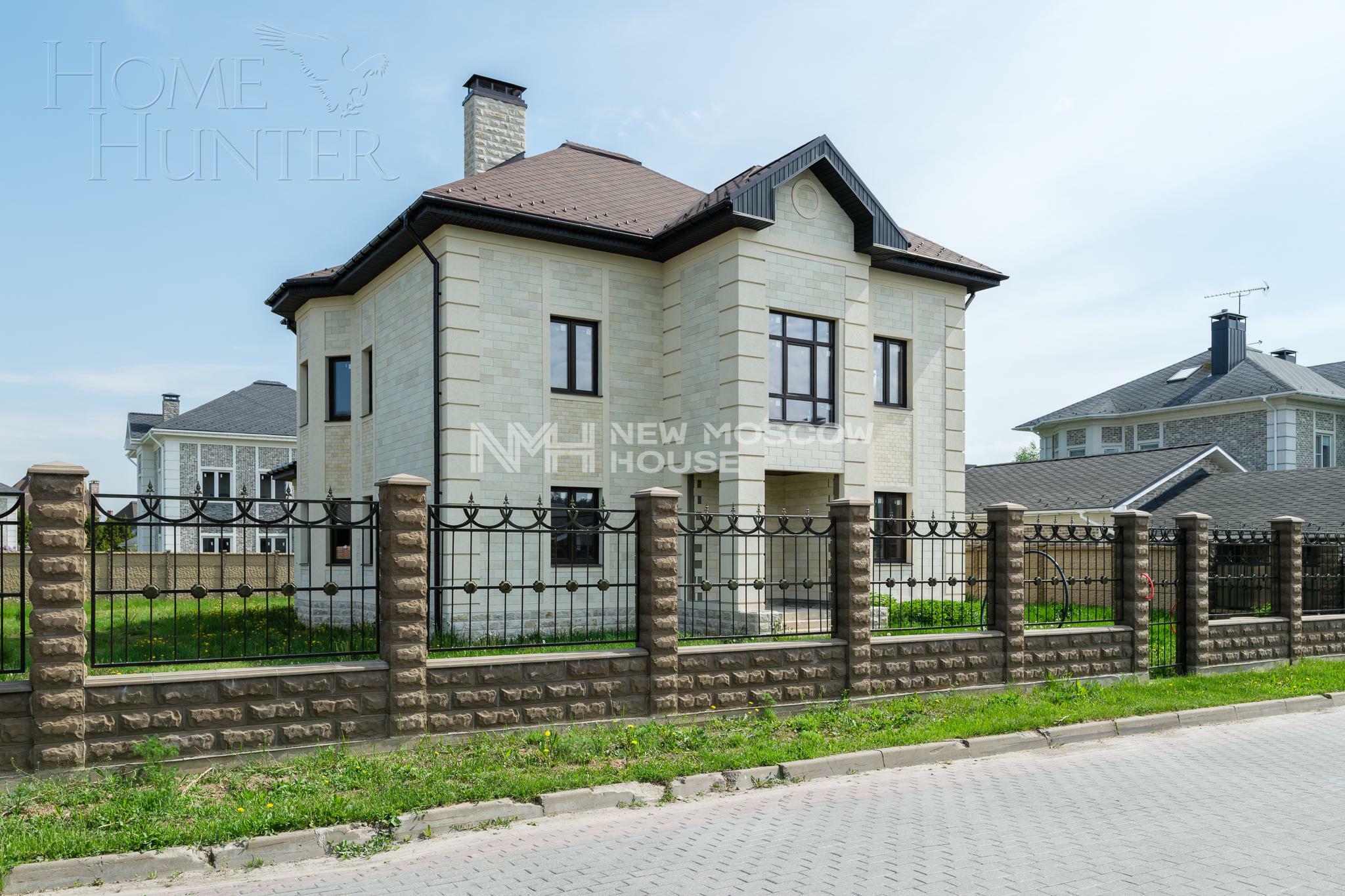 2-этажный коттедж 310 м² без отделки