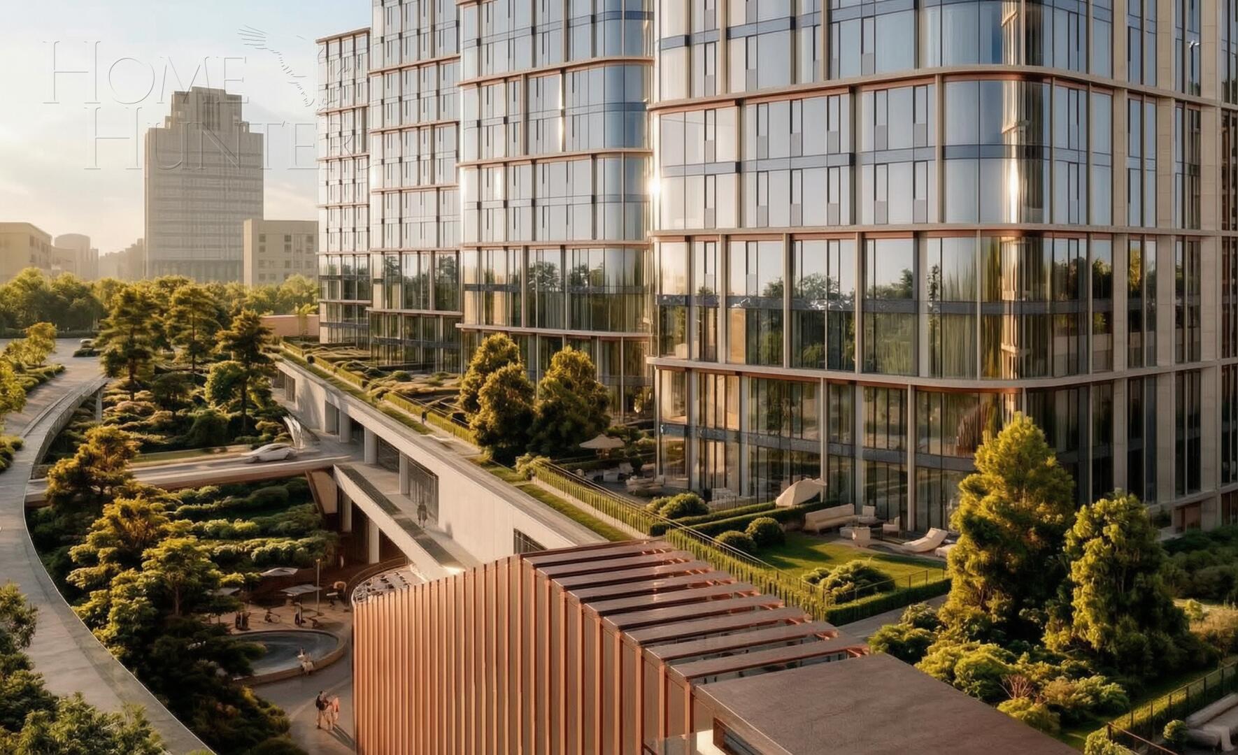 4-КОМН. ПЕНТХАУС С ОТДЕЛКОЙ 297.5 М² НА 13 ЭТАЖЕ
