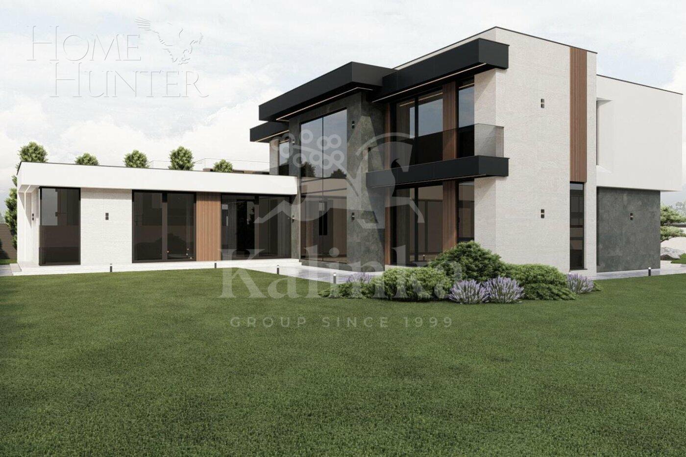 2-этажный коттедж 550 м² без отделки
