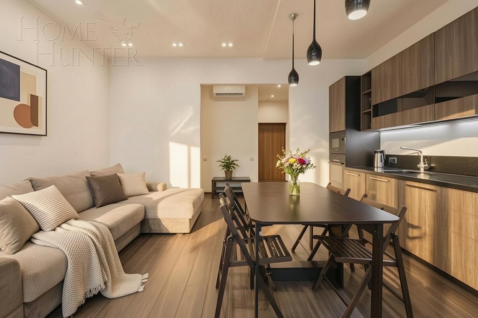 2-КОМН. КВАРТИРА С ОТДЕЛКОЙ 55 М² НА 4 ЭТАЖЕ