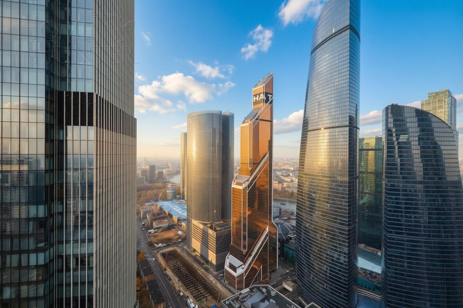 2-КОМН. АПАРТАМЕНТЫ С ОТДЕЛКОЙ 68 М² НА 46 ЭТАЖЕ