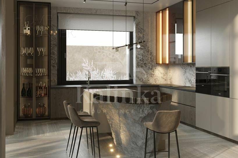 2-этажный коттедж 550 м² без отделки