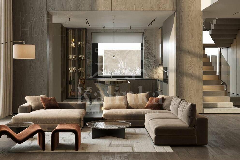 2-этажный коттедж 550 м² без отделки