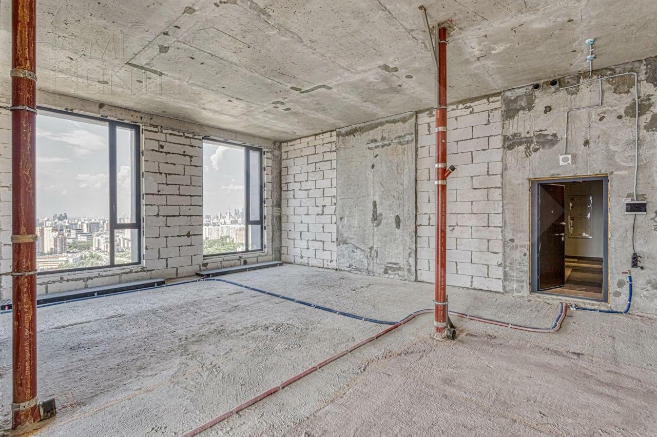 5-КОМН. ПЕНТХАУС БЕЗ ОТДЕЛКИ 143 М² НА 34 ЭТАЖЕ