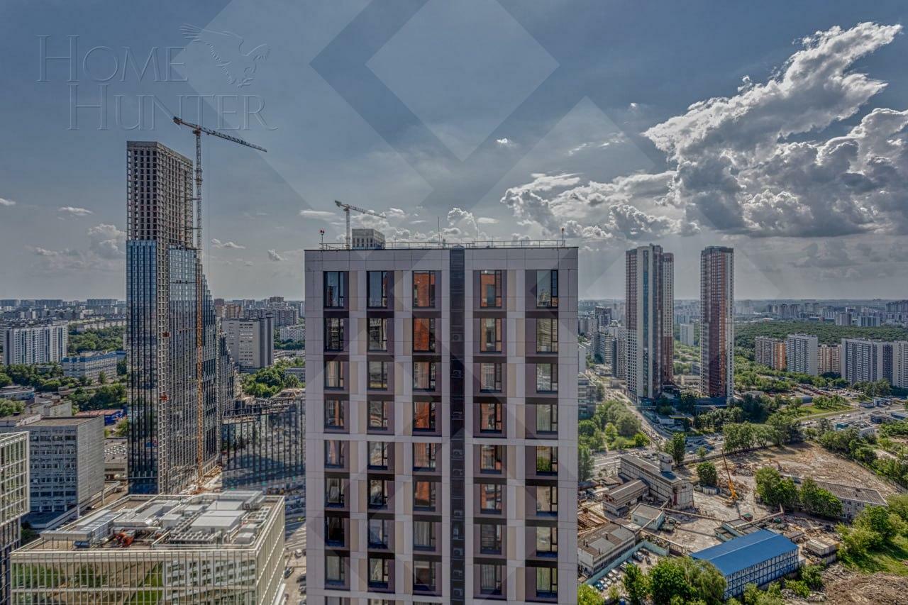 5-КОМН. ПЕНТХАУС БЕЗ ОТДЕЛКИ 143 М² НА 34 ЭТАЖЕ