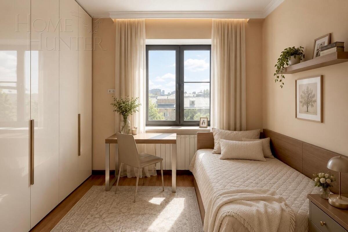 4-КОМН. КВАРТИРА С ОТДЕЛКОЙ 107 М² НА 10 ЭТАЖЕ