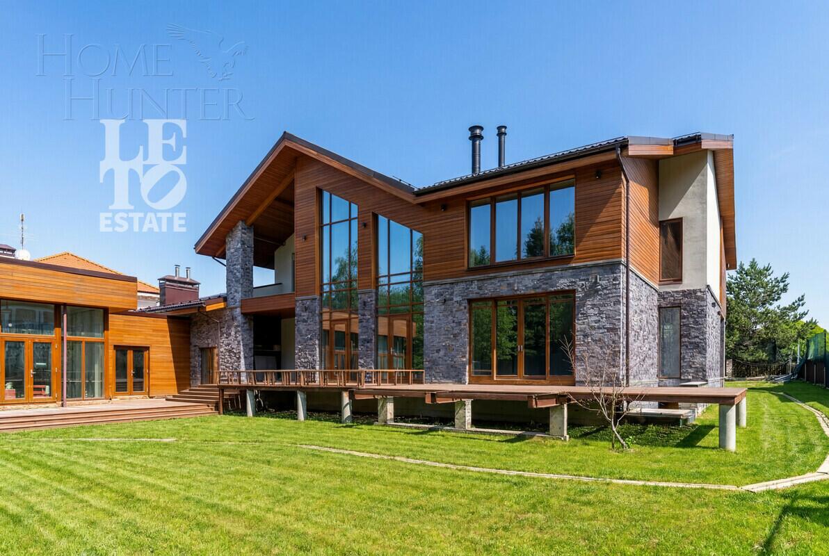 2-этажный коттедж 1 150 м² без отделки