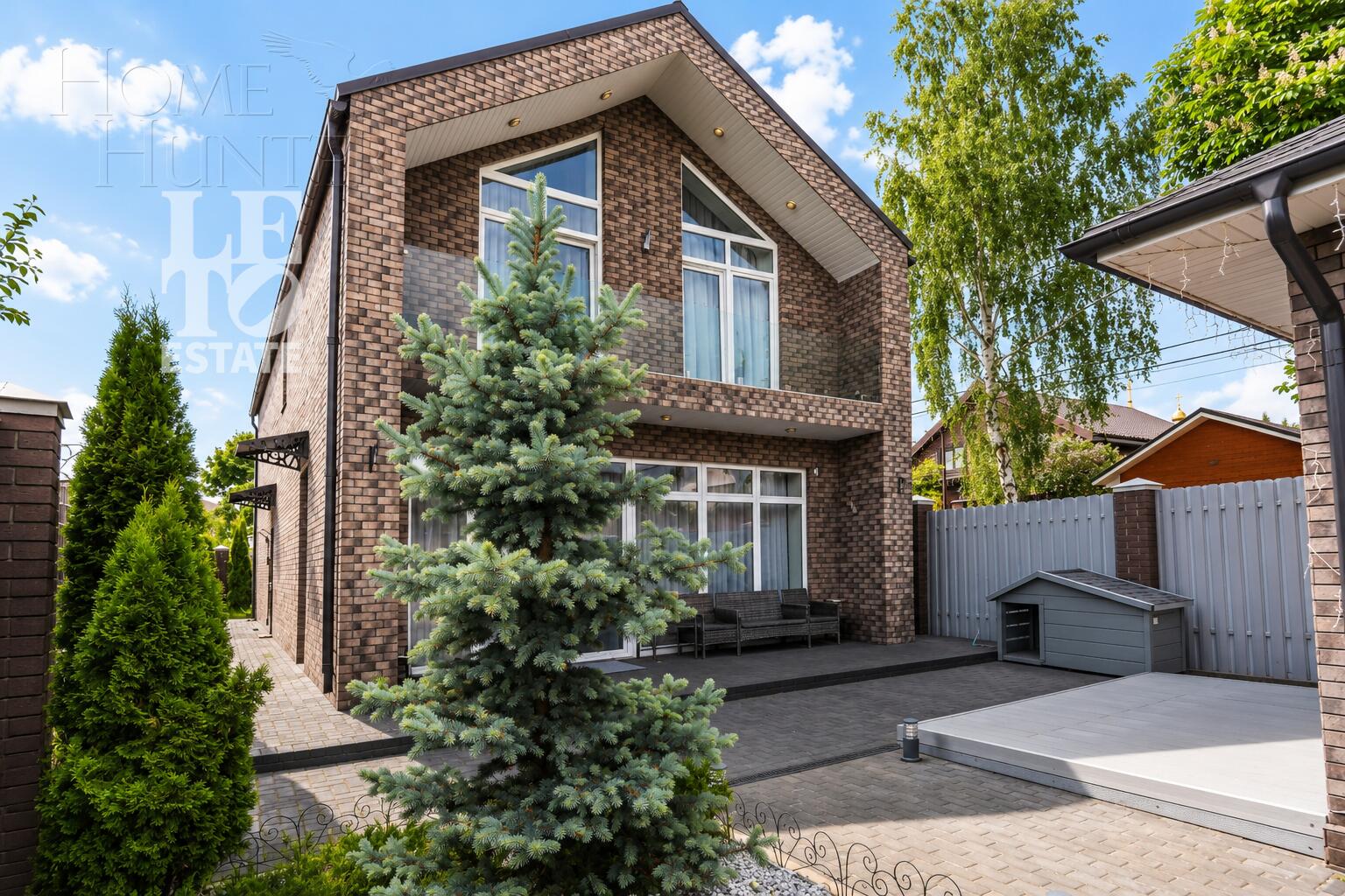 2-этажный коттедж 347.3 м² с отделкой