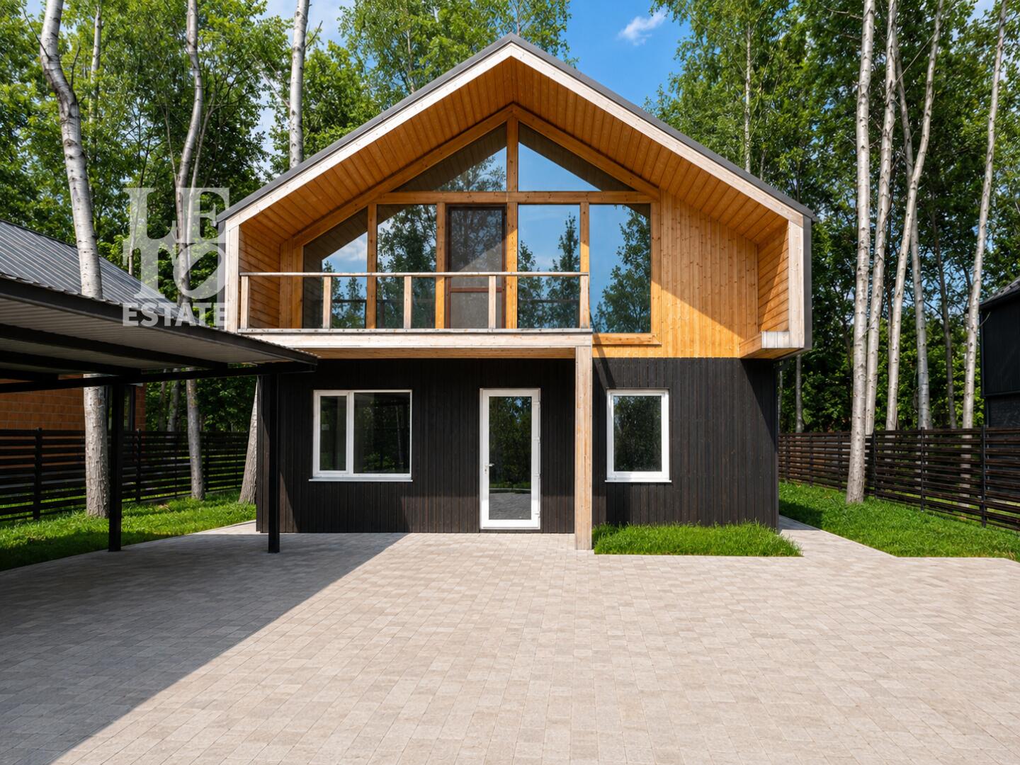 2-этажный коттедж 240 м² без отделки