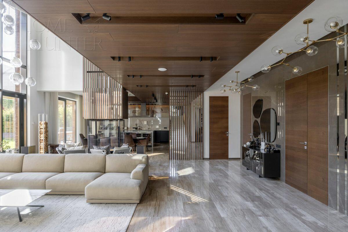 3-этажный коттедж 550 м² с отделкой