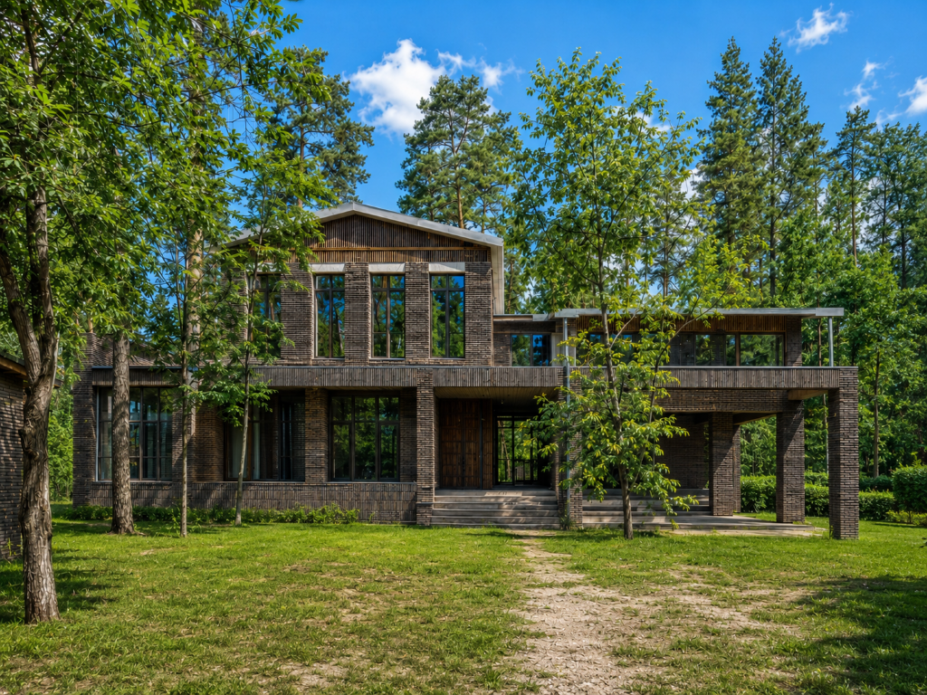 2-этажный коттедж 570 м² с отделкой