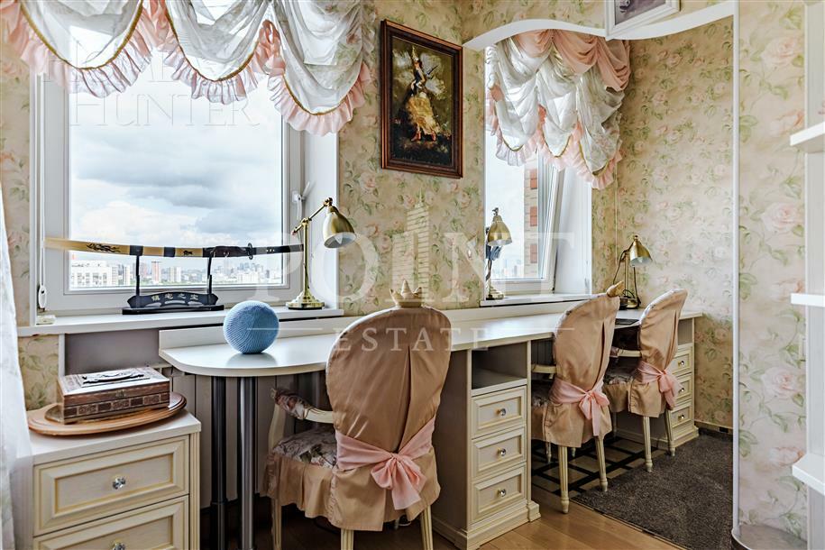 4-КОМН. КВАРТИРА С ОТДЕЛКОЙ 176 М² НА 22 ЭТАЖЕ