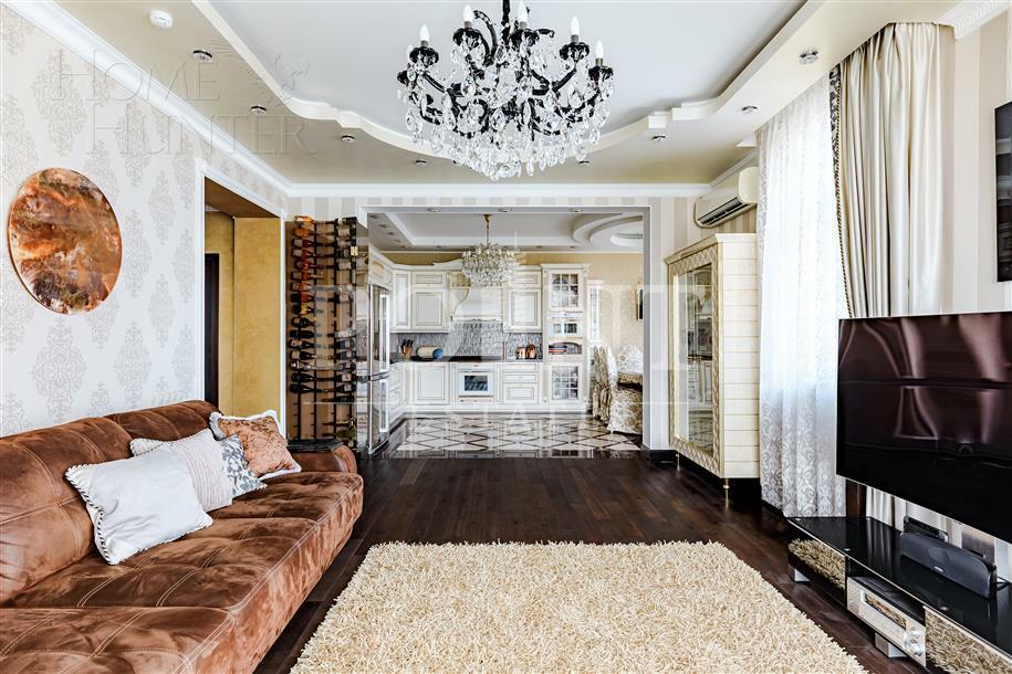4-КОМН. КВАРТИРА С ОТДЕЛКОЙ 176 М² НА 22 ЭТАЖЕ