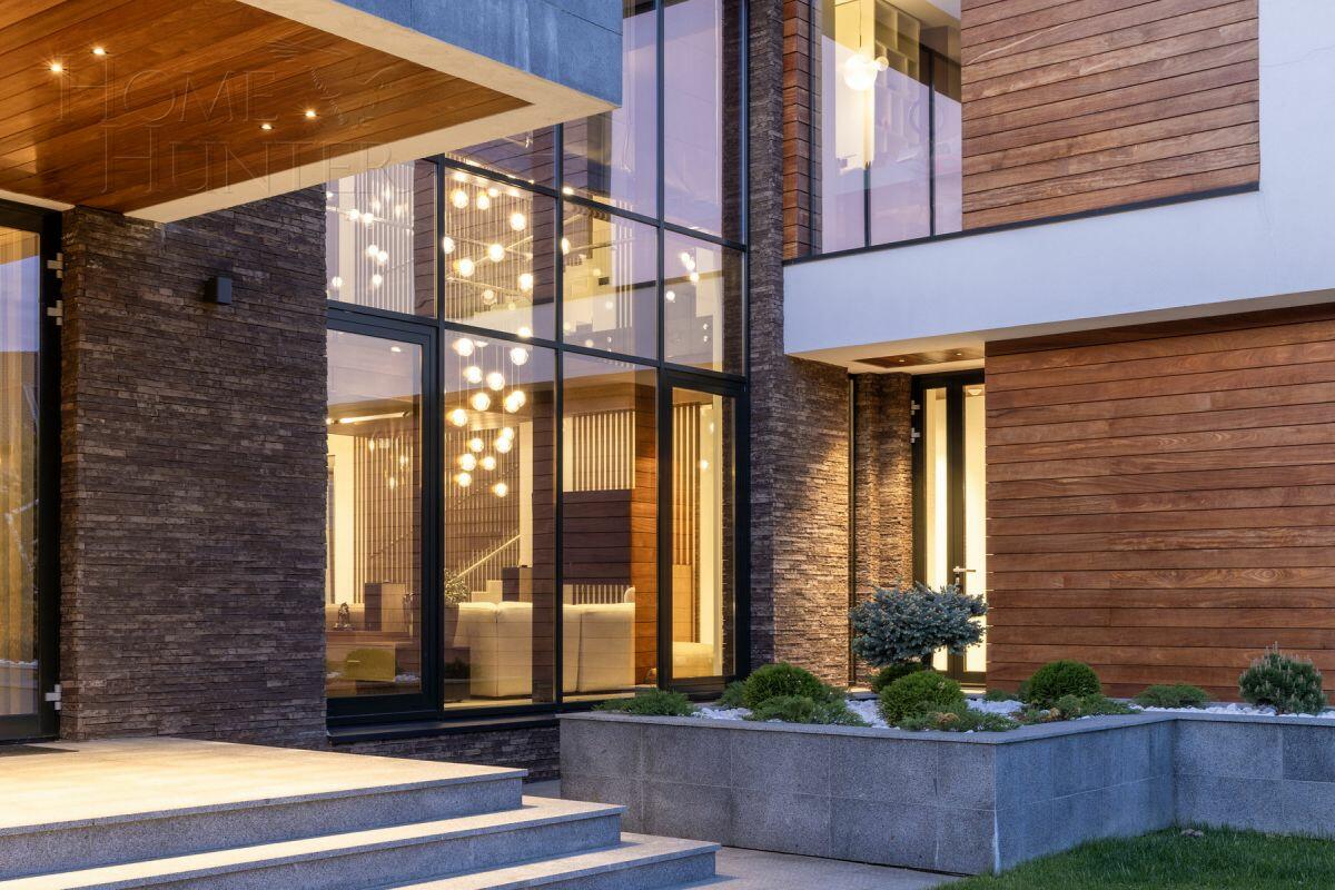 3-этажный коттедж 550 м² с отделкой