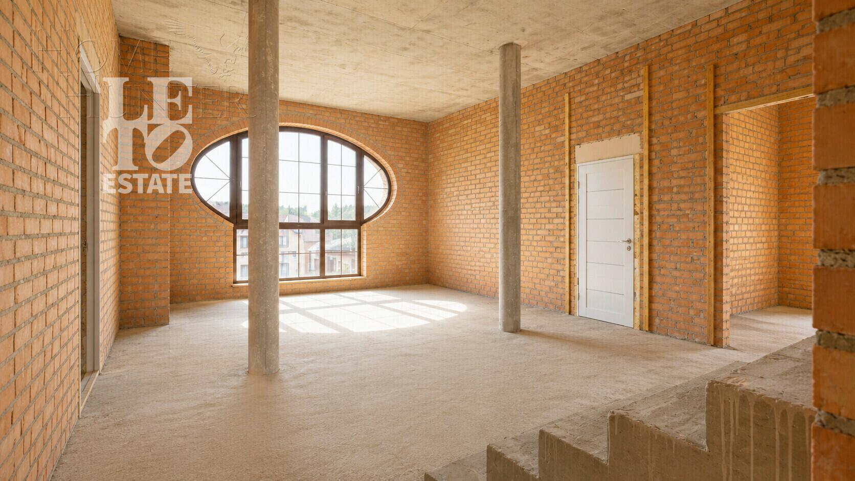 2-этажный коттедж 354.9 м² без отделки