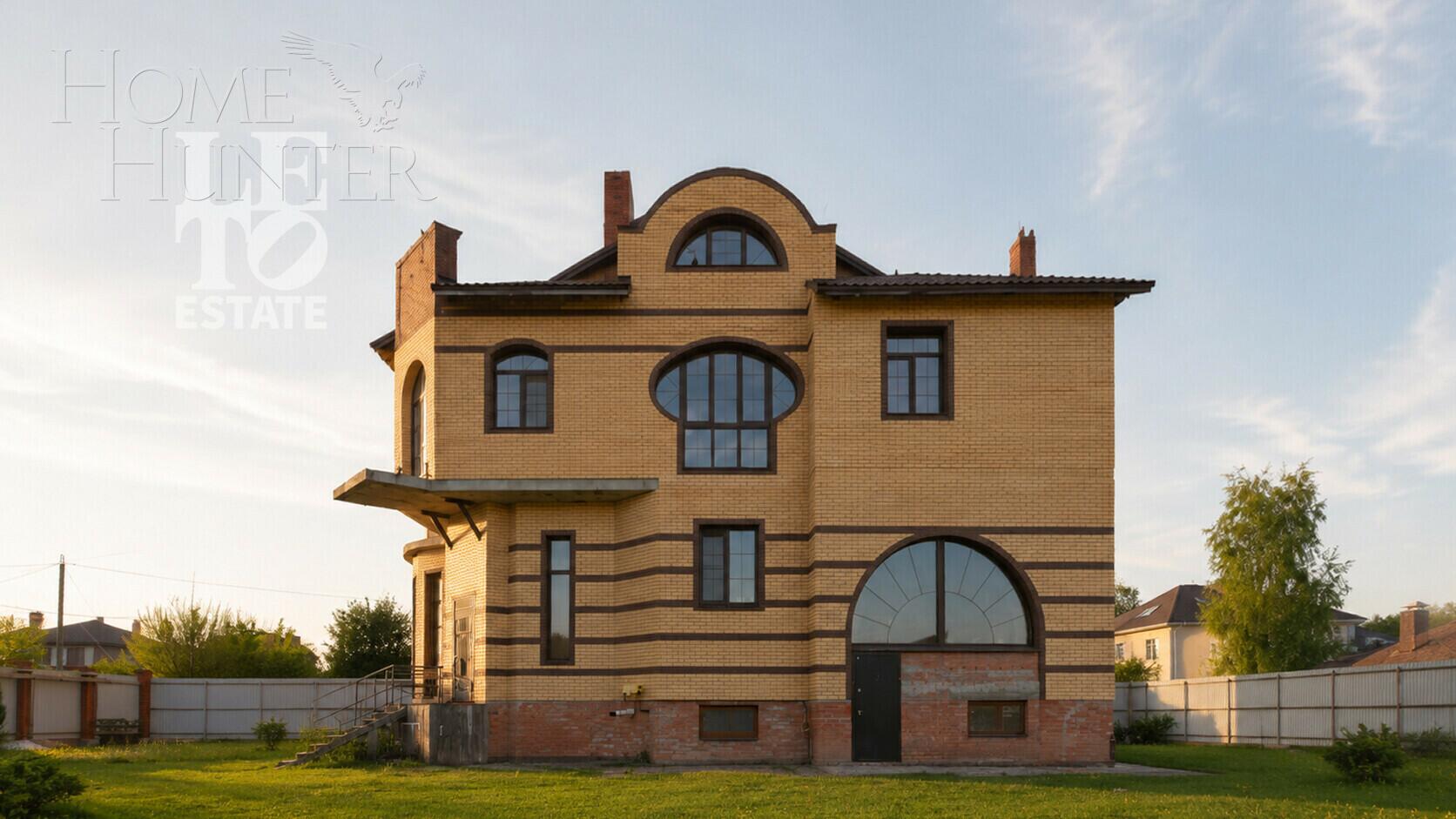 2-этажный коттедж 354.9 м² без отделки