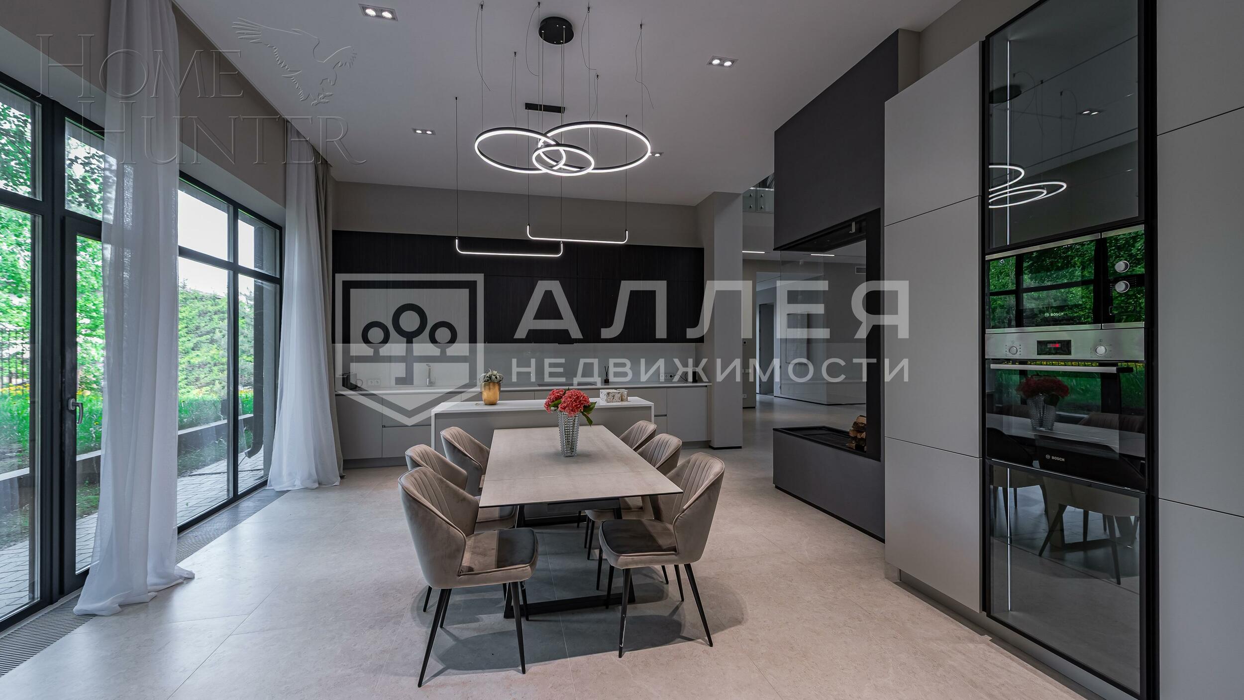 2-этажный коттедж 720 м² с отделкой