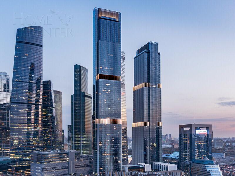 3-КОМН. АПАРТАМЕНТЫ С ОТДЕЛКОЙ 110.75 М² НА 61 ЭТАЖЕ