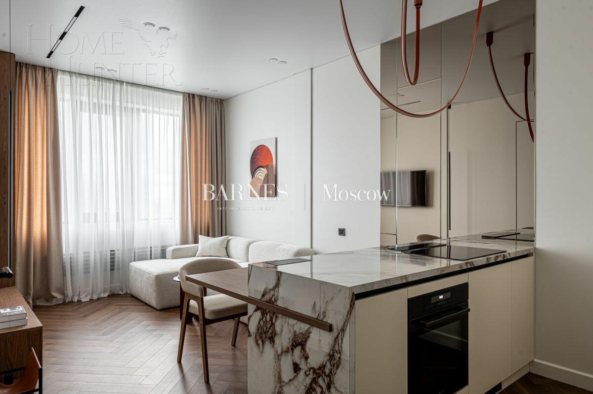 2-КОМН. КВАРТИРА С ОТДЕЛКОЙ 43.2 М² НА 46 ЭТАЖЕ