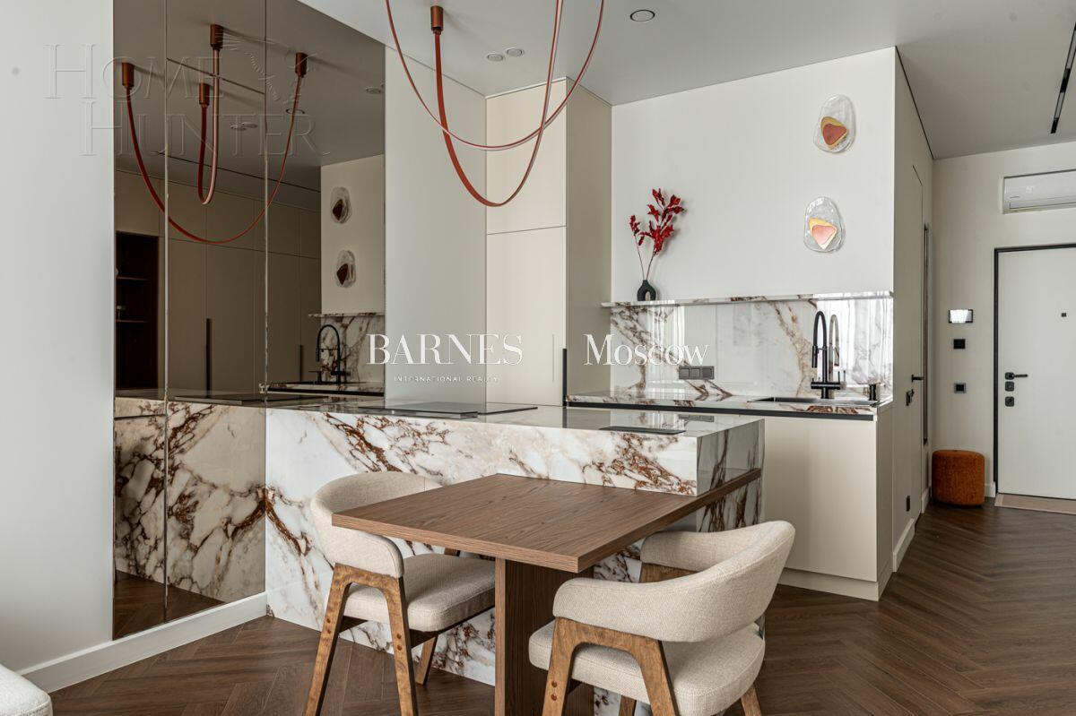 2-КОМН. КВАРТИРА С ОТДЕЛКОЙ 43.2 М² НА 46 ЭТАЖЕ