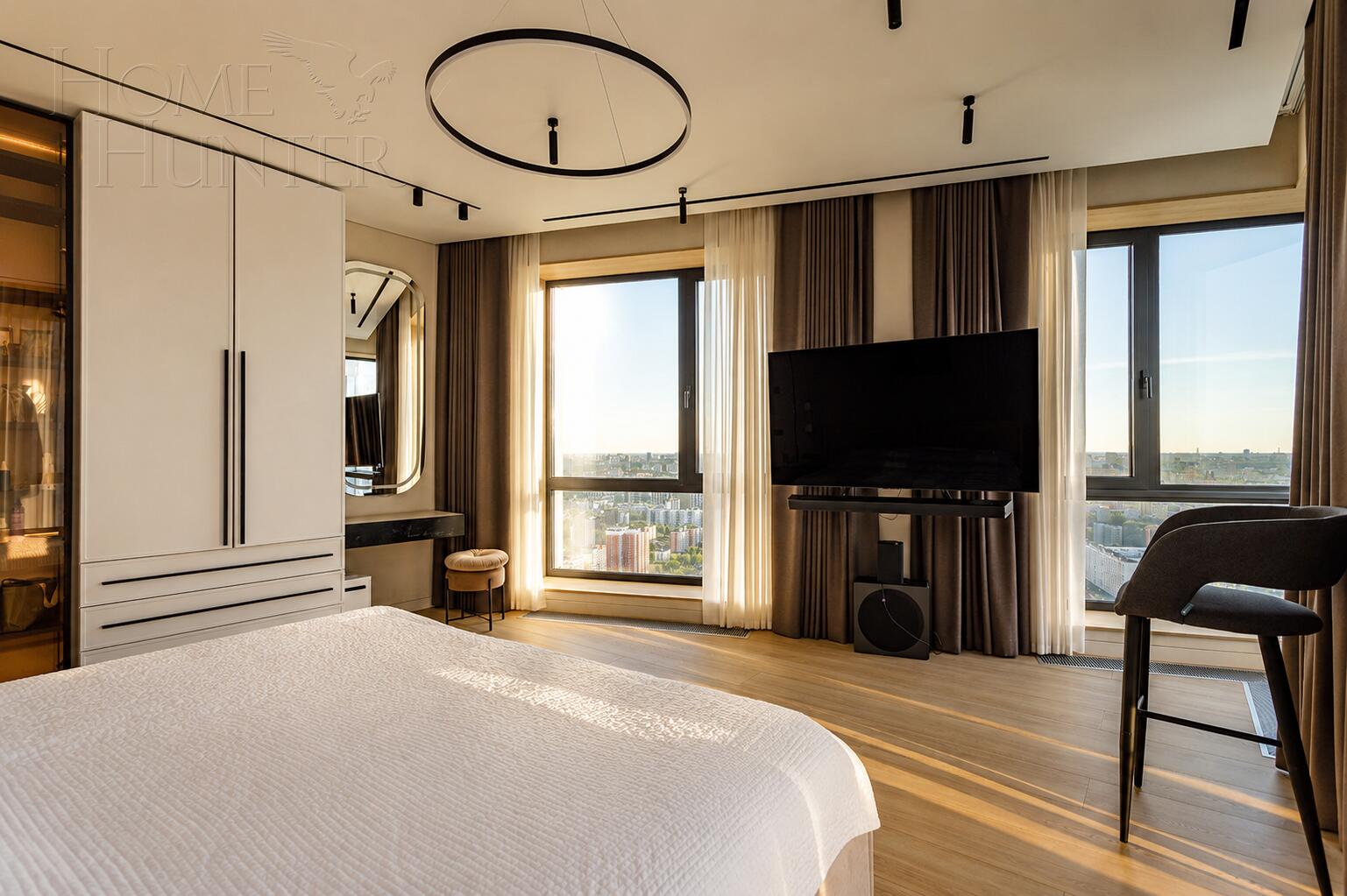 3-КОМН. КВАРТИРА С ОТДЕЛКОЙ 108.6 М² НА 52 ЭТАЖЕ